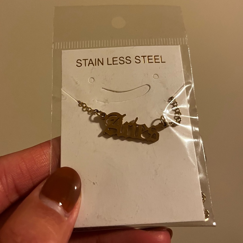 Aeries stainless steel necklace